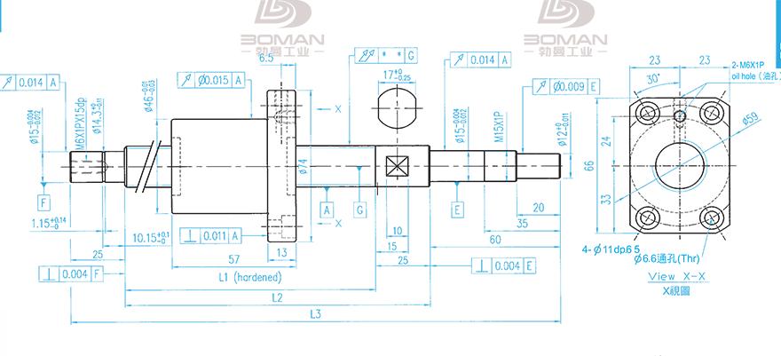 TBI XSVR02010B1DGC5-799-P1 tbi滚珠丝杆螺母安装方法